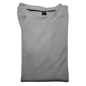 Men's Grey Shein Large Oversize Casual Shirt